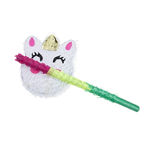 Garneck 1 Satz Einhorn Pinata Traditionelle Mexikanische Pinata für Kindergeburtstag und Fiesta Stock Handgefertigt aus Papier für Spaß von Garneck