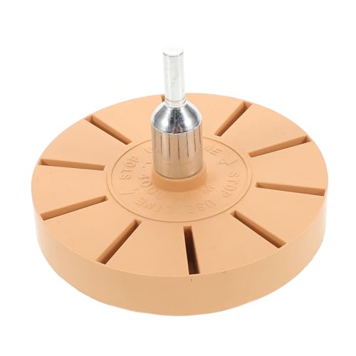 Garneck 1 Satz Gummirad entfernen Streifen Werkzeug Entferner Reinigung Entfernung Gummirad für Bohrmaschine Polieren von Aluminiumfelgen Aufkleber-Radierrad für Bohrmaschine Hellbraun Garneck 1 Satz Gummirad entfernen Streifen Werkzeug Entferner Reinigung Entfernung Gummirad für Bohrmaschine Polieren von Aluminiumfelgen Aufkleber-Radierrad für Bohrmaschine Hellbraun von Garneck