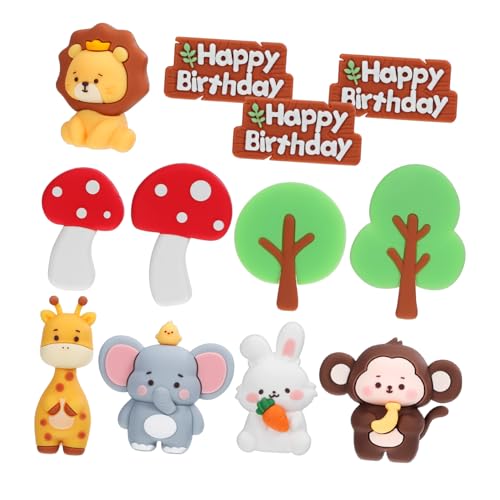 Garneck 1 Satz Kuchendekoration Mollusk Tierkuchen -Topper Karikatur Kleinkinder Tortenaufsatz für die Babyparty Affe Erste Geburtstagsdekoration Cupcake-Topper für Babys weiches Gummi Garneck 1 Satz Kuchendekoration Mollusk Tierkuchen -Topper Karikatur Kleinkinder Tortenaufsatz für die Babyparty Affe Erste Geburtstagsdekoration Cupcake-Topper für Babys weiches Gummi von Garneck