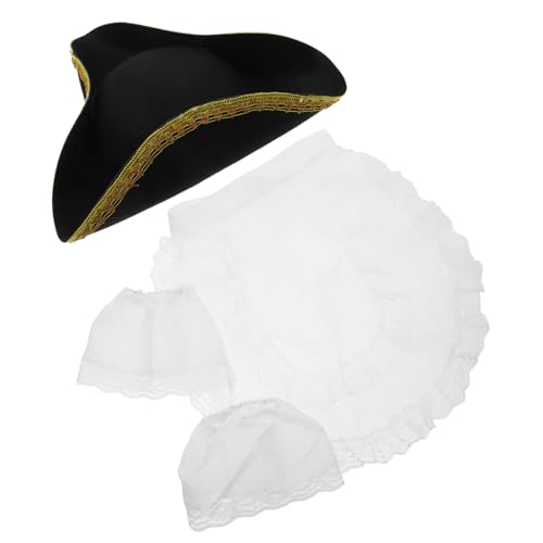 Garneck 1 Satz Lätzchen-party-set Piraten Dreispitz Piratenhut Kostüme Karnevalshut Piratenhut Für Erwachsene Piratenhut Für Damen Piratenparty Männer Piratenhut Dreispitz Piratenhut Vlies Garneck 1 Satz Lätzchen-party-set Piraten Dreispitz Piratenhut Kostüme Karnevalshut Piratenhut Für Erwachsene Piratenhut Für Damen Piratenparty Männer Piratenhut Dreispitz Piratenhut Vlies von Garneck