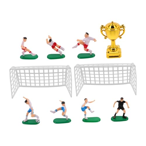 Garneck 1 Satz Puppenhaus-Fußballmodell Fußball-Kuchen-Dekoration winzig Sport Tischdekoration für Fußballpartys Fußball-Party-Kuchendekoration Plastik Wiederverwendbar Garneck 1 Satz Puppenhaus-Fußballmodell Fußball-Kuchen-Dekoration winzig Sport Tischdekoration für Fußballpartys Fußball-Party-Kuchendekoration Plastik Wiederverwendbar von Garneck