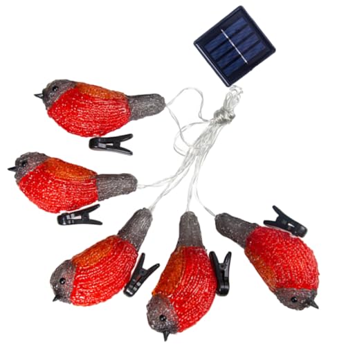 Garneck 1 Satz Saite Solar-Vogel-Lichter fairy lights feenlampe hochzeitsdeko LED-Dekorationslicht LED-Dekorationslampe Batteriefach Vogellichter Tageslichtlampe Laternenpfahl schmücken Garneck 1 Satz Saite Solar-Vogel-Lichter fairy lights feenlampe hochzeitsdeko LED-Dekorationslicht LED-Dekorationslampe Batteriefach Vogellichter Tageslichtlampe Laternenpfahl schmücken von Garneck