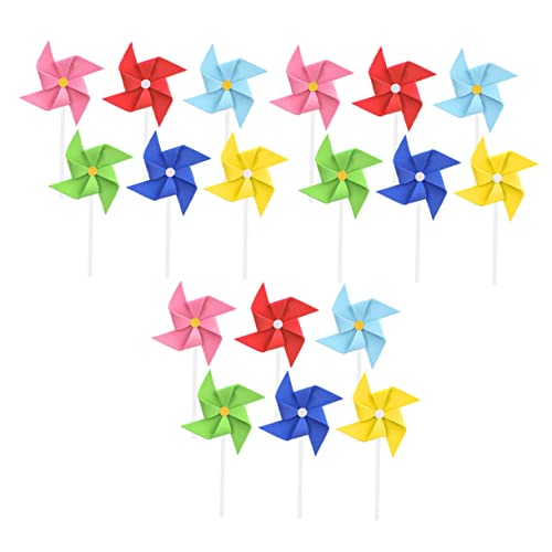 Garneck 1 Satz Windmühlenkarte Kuchen -topper Für Party Oh Geburtstag Topper Windmühlen-cupcake-topper Windmühle Cupcake Topper Geburtstagstorte Eva Colorful 18 Stück Garneck 1 Satz Windmühlenkarte Kuchen -topper Für Party Oh Geburtstag Topper Windmühlen-cupcake-topper Windmühle Cupcake Topper Geburtstagstorte Eva Colorful 18 Stück von Garneck