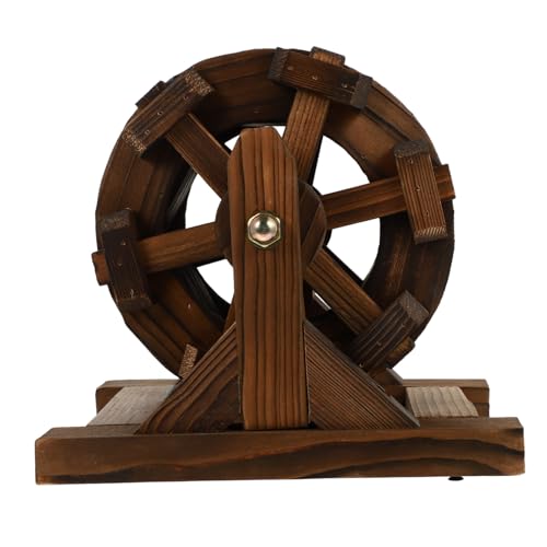Garneck Holzdekor mit Chinesischem Thema Rotierende Wassermühle Heimdekoration Einfaches Holzhandwerk für Wohnzimmer Büro Arbeitszimmer Garneck Holzdekor mit Chinesischem Thema Rotierende Wassermühle Heimdekoration Einfaches Holzhandwerk für Wohnzimmer Büro Arbeitszimmer von Garneck