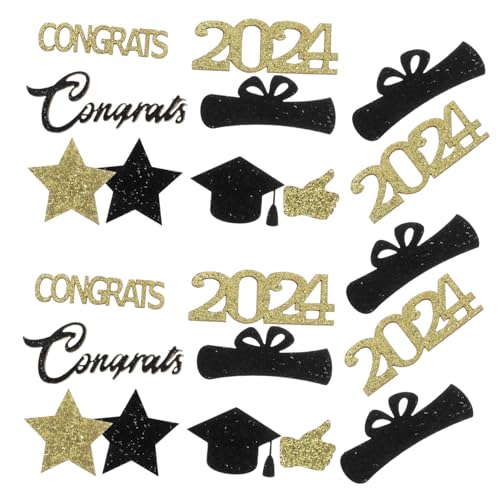 Garneck 1 Tischkonfetti Abschlussball Liefert Mehrfarbig Tasche Dekoration Der Klasse 2024 Bestreuen Schulabschluss Kernstück Abschlusstisch Konfetti Grad Brautjungfer Golden Papier Garneck 1 Tischkonfetti Abschlussball Liefert Mehrfarbig Tasche Dekoration Der Klasse 2024 Bestreuen Schulabschluss Kernstück Abschlusstisch Konfetti Grad Brautjungfer Golden Papier von Garneck
