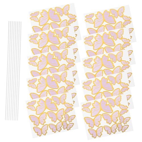 Garneck 10 Blatt Schmetterling Tortendeko aus Teiliges mit Goldrand Kuchendekoration für Hochzeiten und Geburtstagsfeiern Essbare Cake Topper für Kreative Feiern Garneck 10 Blatt Schmetterling Tortendeko aus Teiliges mit Goldrand Kuchendekoration für Hochzeiten und Geburtstagsfeiern Essbare Cake Topper für Kreative Feiern von Garneck