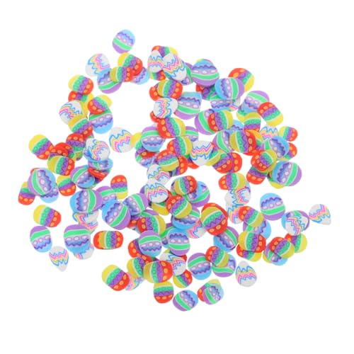 Garneck 10 Packungen Weiche Osterei-Tonscheiben Haarspange DIY Perlen Schmuck Handwerk Bastelperlen selber machen Osterei-DIY-Perlen Ostern Halskette Polymer-Ton Garneck 10 Packungen Weiche Osterei-Tonscheiben Haarspange DIY Perlen Schmuck Handwerk Bastelperlen selber machen Osterei-DIY-Perlen Ostern Halskette Polymer-Ton von Garneck