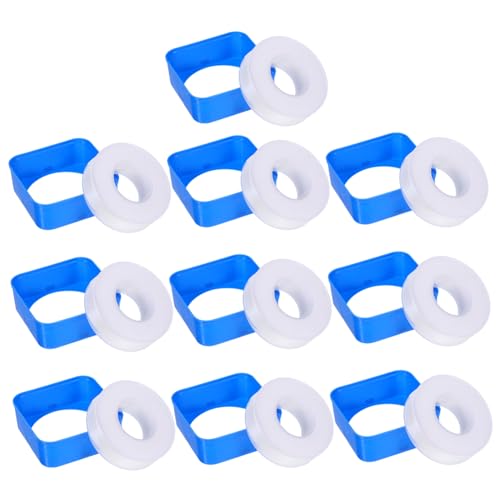 Garneck 10 Rollen Ptfe Klebeband für Wasserrohre Wasserdichtes Hitzebeständiges Dichtband zur Reparatur von Leckagen Badezimmer Küche und Garten Einfach Anzuwenden Langlebig und Vielseitig Garneck 10 Rollen Ptfe Klebeband für Wasserrohre Wasserdichtes Hitzebeständiges Dichtband zur Reparatur von Leckagen Badezimmer Küche und Garten Einfach Anzuwenden Langlebig und Vielseitig von Garneck