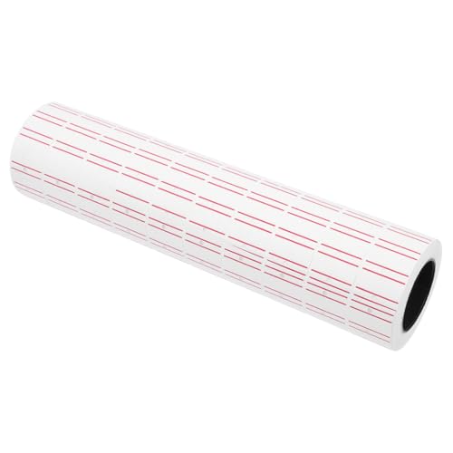 Garneck 10 Rollen Selbstklebendes Preisschildpapier Weiß mit Doppelrand Rechteckige Preisetiketten für Supermarkt Lebensmittelgeschäft Flexibel und Leicht Abreißbar Garneck 10 Rollen Selbstklebendes Preisschildpapier Weiß mit Doppelrand Rechteckige Preisetiketten für Supermarkt Lebensmittelgeschäft Flexibel und Leicht Abreißbar von Garneck