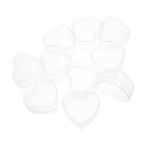 Garneck 10 Stück Pralinenschachtel in Herzform Halloween-süßigkeiten-boxen Befüllbare Herzornamente Schatzbehälter Süßigkeitenbehälter Zum Valentinstag Kisten Behandeln Transparent Plastik Garneck 10 Stück Pralinenschachtel in Herzform Halloween-süßigkeiten-boxen Befüllbare Herzornamente Schatzbehälter Süßigkeitenbehälter Zum Valentinstag Kisten Behandeln Transparent Plastik von Garneck