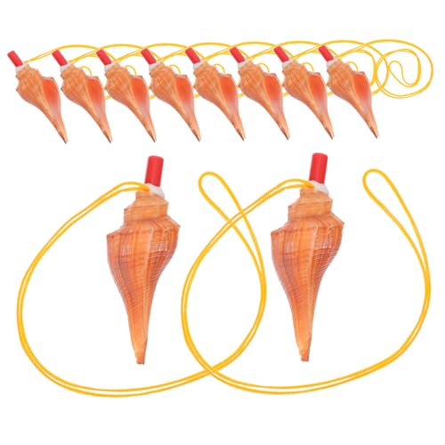 Garneck 10 Stück Schraubenwinkelpfeife Pfeife Für Kind Lustige Pfeife Trainingscampingpfeifen Muschelpfeifen Pfeifen Mit Lanyard Natürliche Muschelpfeife Plastik Garneck 10 Stück Schraubenwinkelpfeife Pfeife Für Kind Lustige Pfeife Trainingscampingpfeifen Muschelpfeifen Pfeifen Mit Lanyard Natürliche Muschelpfeife Plastik von Garneck