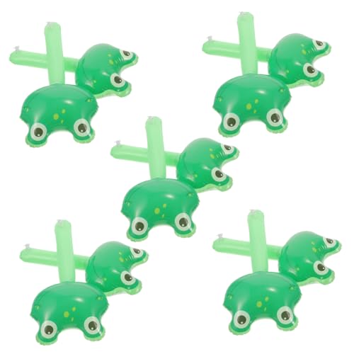 Garneck 10 Stück Teiliges Aufblasbares Hammer mit Glocke Lustiger Frosch Design Kindergeburtstag Deko Robustes Pool und Partyspielzeug für Mädchen und Jungen Sicher und Langlebig von Garneck