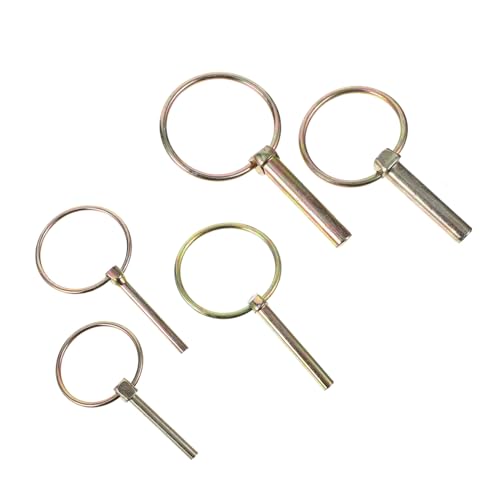 Garneck 10 Stück Teiliges Heavy Duty Sicherungsstift mit Federstift Selbstsichernd für Anhänger Landmaschinen Mäher Rostfrei Langlebig Vielseitig für Pkw Fahrradträger und Garneck 10 Stück Teiliges Heavy Duty Sicherungsstift mit Federstift Selbstsichernd für Anhänger Landmaschinen Mäher Rostfrei Langlebig Vielseitig für Pkw Fahrradträger und von Garneck