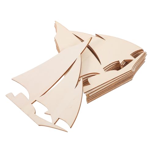 Garneck 10 Stück Teiliges Unvollendetes Holz Segelboot DIY Bastelset für Nautische Dekoration Kreative Holzboot Modelle für Zuhause Büro und Strand Themen Garneck 10 Stück Teiliges Unvollendetes Holz Segelboot DIY Bastelset für Nautische Dekoration Kreative Holzboot Modelle für Zuhause Büro und Strand Themen von Garneck