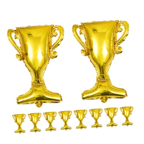 Garneck 10 Stück Trophäenballon Graduierung aufblasbar Trophäen-Folienballons Union Geburtstagsfeier Ballon metallisch Jack Sportballons Abschlusssaison Dekoration Aluminiumfolie Golden Garneck 10 Stück Trophäenballon Graduierung aufblasbar Trophäen-Folienballons Union Geburtstagsfeier Ballon metallisch Jack Sportballons Abschlusssaison Dekoration Aluminiumfolie Golden von Garneck