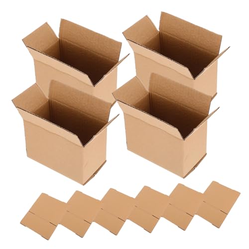 Garneck 10 Stück Wiederverwendbare Wellpappe Versandkartons Praktische und Nachhaltige Verpackungslösung für Umzug und Lagerung Einfach Aufzubauen Sicher und von Garneck