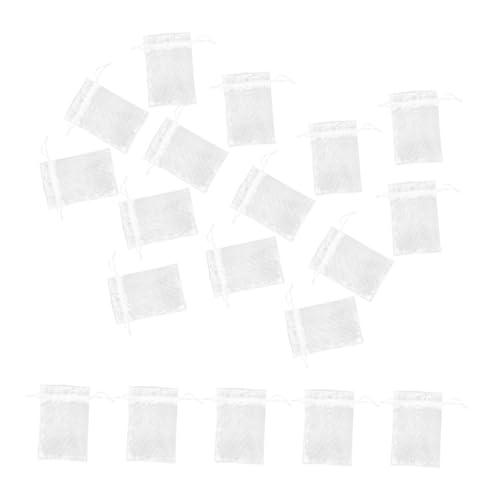 Garneck 100 Stück Organzabeutel Armband Taschen kleine Netztaschen Gazebeutel Organza -Taschen Süßigkeitentüten für die Hochzeit Tasche mit Kordelzug Kleine Geschenktüten Weiß Garneck 100 Stück Organzabeutel Armband Taschen kleine Netztaschen Gazebeutel Organza -Taschen Süßigkeitentüten für die Hochzeit Tasche mit Kordelzug Kleine Geschenktüten Weiß von Garneck
