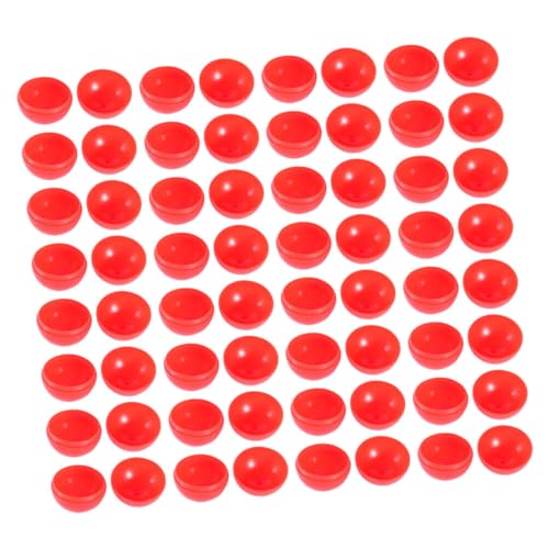 Garneck 100 Stück Rote Offene Kugeln aus Langlebigem PVC für Partyspiele und Nahtlose Wiederverwendbare Spielkugeln für Interaktive Events und Gewinnspiele Garneck 100 Stück Rote Offene Kugeln aus Langlebigem PVC für Partyspiele und Nahtlose Wiederverwendbare Spielkugeln für Interaktive Events und Gewinnspiele von Garneck