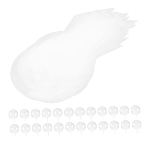 Garneck 100 Stück Transparente Bobo Ballons Große Füllballons Vielseitige Dekoration für Geburtstag Hochzeit Weihnachtsfeier Diy-freundlich Party Zubehör von Garneck