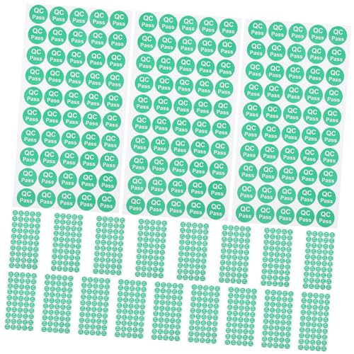 Garneck 1000Stücke Selbstklebende Qc Pass Etiketten Runde Qualitätstestaufkleber für Lager Langlebig Einfach Anzubringen für Lageranforderungen Garneck 1000Stücke Selbstklebende Qc Pass Etiketten Runde Qualitätstestaufkleber für Lager Langlebig Einfach Anzubringen für Lageranforderungen von Garneck