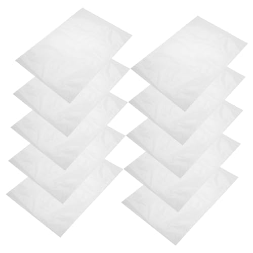 Garneck 100Stücke Wiederverschließbare Plastiktüten Transparente Aufbewahrungsbeutel mit Reißverschluss für Schmuckverpackung Probenaufbewahrung Langlebig von Garneck