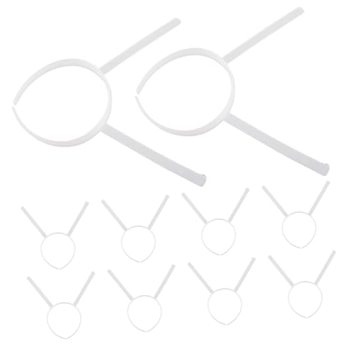 Garneck 10St Stirnband Haar-Accessoire-Basis zum Basteln DIY Haarbandmaterial DIY Kopfbedeckungsrahmen DIY-Material für Stirnbänder Haarband-Kunststoffrahmenbasis Plastik Transparent Garneck 10St Stirnband Haar-Accessoire-Basis zum Basteln DIY Haarbandmaterial DIY Kopfbedeckungsrahmen DIY-Material für Stirnbänder Haarband-Kunststoffrahmenbasis Plastik Transparent von Garneck