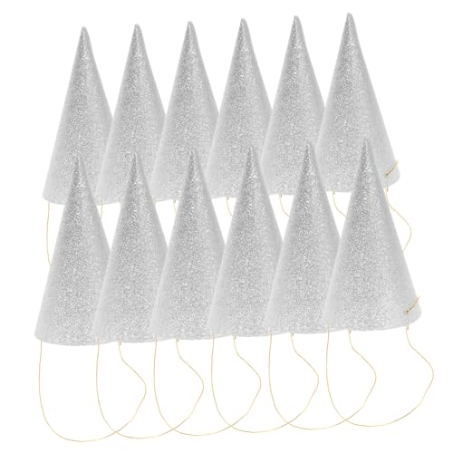 Garneck 12 Stück Glitzer Partyhüte Geburtstagskrone für Erwachsene Dekorationen Silber für Geburtstag Hochzeit Halloween und Zufällige Farbe Garneck 12 Stück Glitzer Partyhüte Geburtstagskrone für Erwachsene Dekorationen Silber für Geburtstag Hochzeit Halloween und Zufällige Farbe von Garneck