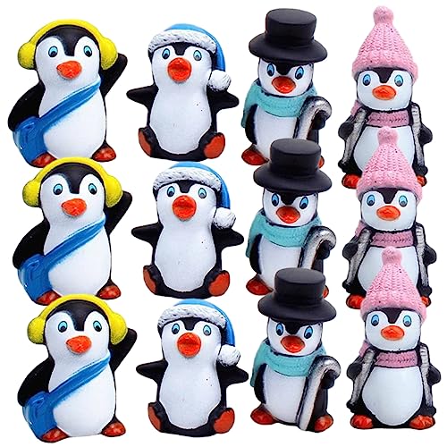 Garneck 12 Stück Penguin -ornamente Kleben Pinguin Kuchen Zahlen Party Plüsch Positiver Pinguin Figur Pinguine Weihnachten Kleine Pinguinverzierung Miniatur-pinguin-statue Garneck 12 Stück Penguin -ornamente Kleben Pinguin Kuchen Zahlen Party Plüsch Positiver Pinguin Figur Pinguine Weihnachten Kleine Pinguinverzierung Miniatur-pinguin-statue von Garneck