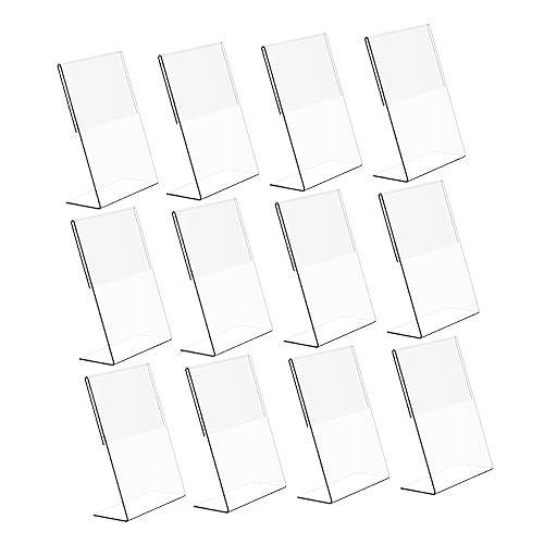 Garneck 12 Stück Transparenter Präsentationsständer Menü -anzeigehalter Menü Display Ständer Staffelei Stehen Perspex Zeichenhalter Gruß Tischnummernrahmen Klarer Stand Stichworte Acryl Garneck 12 Stück Transparenter Präsentationsständer Menü -anzeigehalter Menü Display Ständer Staffelei Stehen Perspex Zeichenhalter Gruß Tischnummernrahmen Klarer Stand Stichworte Acryl von Garneck