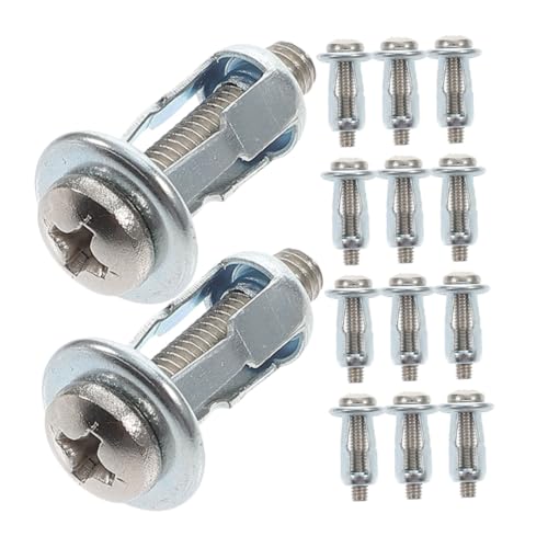 Garneck 15 Stück Teiliges Metall Expansionsbolzen Set mit Blütenblatt Mutter Kurze Gipskartondübel Hohlraumgeeignet Stabile Befestigung für Trockenbauwände und Hohlraumfixierung von Garneck
