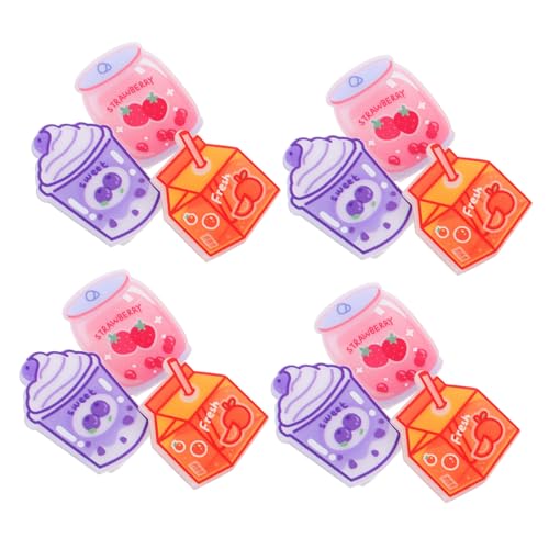 Garneck 15 Stück kreativer Clip kleine Heftklammern farbige Heftklammern Chip-Clips süß Binderclip Ticketclips Heftklammern klein Büroklammern klein Seite Büroklammer süße Chip-Clips Acryl von Garneck