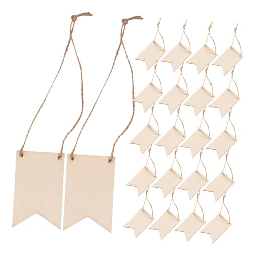 Garneck 150 Stück Quadratische Holzanhänger mit Juteseil Unbehandelte Hängende Holzschilder für DIY Basteln Beschriften Malen Rustikale Dekoration für Zuhause Hochzeit Party Garneck 150 Stück Quadratische Holzanhänger mit Juteseil Unbehandelte Hängende Holzschilder für DIY Basteln Beschriften Malen Rustikale Dekoration für Zuhause Hochzeit Party von Garneck