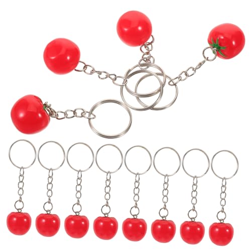 Garneck 16 Stück Teiliges Tomaten Schlüsselanhänger aus Leichtem Haltbarem Resin Realistische Simulation Kreativer Taschen Anhänger Dekoratives Schlüssel und Taschen Accessoire für Partys Garneck 16 Stück Teiliges Tomaten Schlüsselanhänger aus Leichtem Haltbarem Resin Realistische Simulation Kreativer Taschen Anhänger Dekoratives Schlüssel und Taschen Accessoire für Partys von Garneck