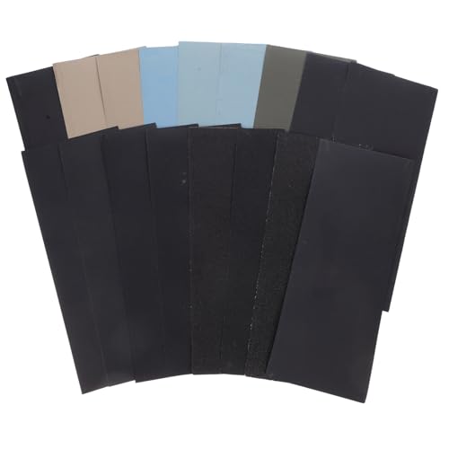Garneck 18 Blatt Wasserschleifpapier nasses Schleifpapier Auto-Sandpapier Nass- und Trockenschleifpapier Auto Schleifpapier Nassschleifpapier Schleifpapier mit hoher Körnung Grau Garneck 18 Blatt Wasserschleifpapier nasses Schleifpapier Auto-Sandpapier Nass- und Trockenschleifpapier Auto Schleifpapier Nassschleifpapier Schleifpapier mit hoher Körnung Grau von Garneck