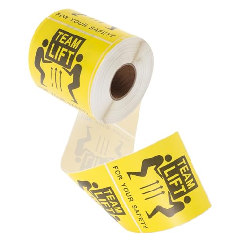 Garneck 1Rolle Etiketten für Schwere Pakete Selbstklebende Aufkleber für Versand Hochwertige Warnaufkleber für Sicheren Transport Einfache Anwendung Garneck 1Rolle Etiketten für Schwere Pakete Selbstklebende Aufkleber für Versand Hochwertige Warnaufkleber für Sicheren Transport Einfache Anwendung von Garneck