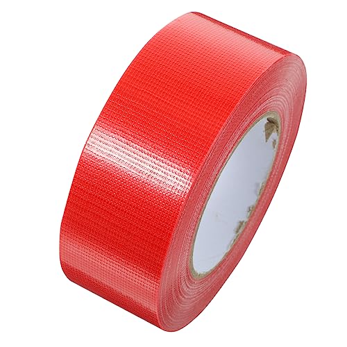 Garneck 1Rolle Heavy Duty Klebeband Wasserdichtes Mehrzweckklebeband für Innen Außenanwendungen Robuste Haftung Tiefroter Farbe zum Reparieren Verpacken von Garneck