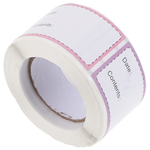 Garneck 1Rolle Lebensmitteletiketten Rolle Selbstklebende Etiketten für Kühlschrank Gefrierfach Ablösbare Labels für Gläser Behälter zur Organisation Beschriftung Garneck 1Rolle Lebensmitteletiketten Rolle Selbstklebende Etiketten für Kühlschrank Gefrierfach Ablösbare Labels für Gläser Behälter zur Organisation Beschriftung von Garneck