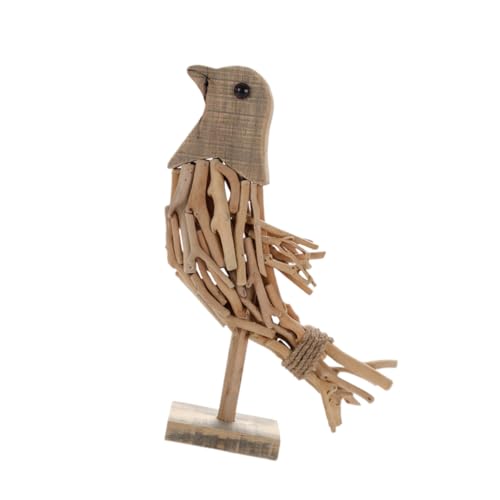 Garneck Einzigartiges Gartenornament Aus Holz Vogel Eulen-gartenornament Für Den Außenbereich Als Heimdekoration von Garneck