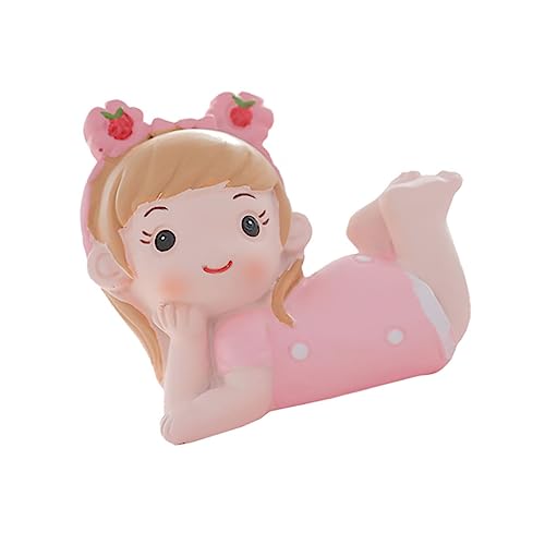 Garneck 1Stück Kuchen Dekoration aus Harz Lebhaftes Cartoon Design für Babyparty und Hochzeit Vielseitig Einsetzbar Kuchen oder Heimdekoration von Garneck