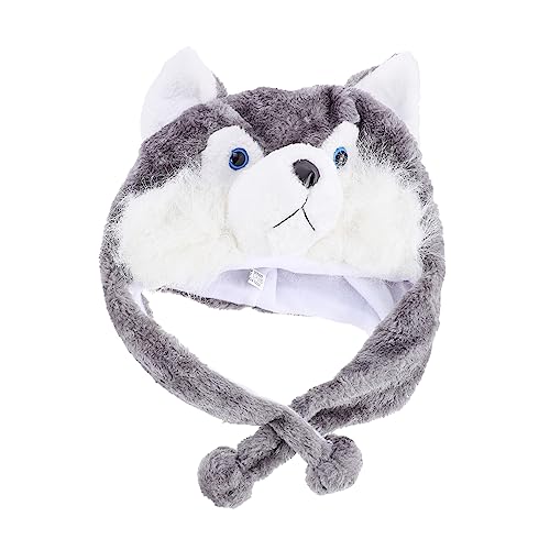 Garneck Plüschtierhut Für Cosplay Leichtes Und Zartes Material Aus Baumwolle Und Plüsch Party-neuheitshut Für Jungen Und Mädchen Erwachsene Garneck Plüschtierhut Für Cosplay Leichtes Und Zartes Material Aus Baumwolle Und Plüsch Party-neuheitshut Für Jungen Und Mädchen Erwachsene von Garneck
