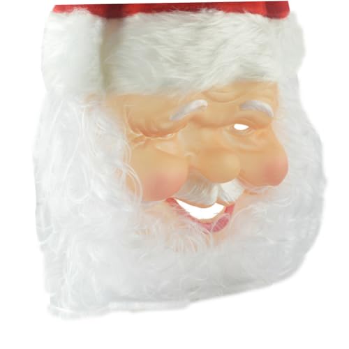 Garneck Realistische Elch-weihnachtsmannmütze-maske Für Weihnachtsdekorationen Kostüme Weihnachtsaccessoires von Garneck