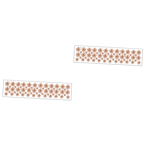 Garneck 2 Blätter Blumenaufkleber Jungen- Und Mädchenzimmeraufkleber Wanddekoration Einfach Abziehen Und Aufkleben Pvc Garneck 2 Blätter Blumenaufkleber Jungen- Und Mädchenzimmeraufkleber Wanddekoration Einfach Abziehen Und Aufkleben Pvc von Garneck