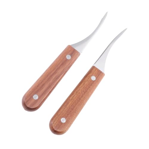 Garneck Praktisches Garnelenschäler-Werkzeug 2-teiliges Set Edelstahl Hartholzgriff Leicht Zu Schälen Devenein Spülmaschinenfest Holz Garneck Praktisches Garnelenschäler-Werkzeug 2-teiliges Set Edelstahl Hartholzgriff Leicht Zu Schälen Devenein Spülmaschinenfest Holz von Garneck