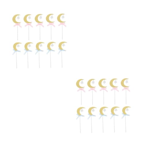 Garneck 2 Sätze Backen Dekoration Mond Und Stern Einfügen Sternkucheneinsätze Kuchendeckel Kuchendekorationen Mit Sternen Papier 20 Stück * 2 Garneck 2 Sätze Backen Dekoration Mond Und Stern Einfügen Sternkucheneinsätze Kuchendeckel Kuchendekorationen Mit Sternen Papier 20 Stück * 2 von Garneck