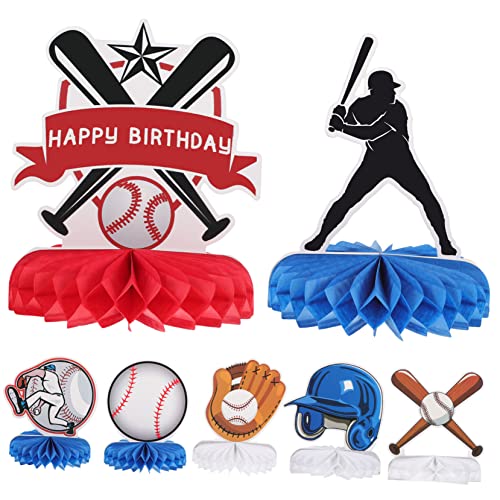 Garneck Sport-waben- Baseball-tischdekoration Festliche Dekoration Für Versammlungen Einfache Montage Garneck Sport-waben- Baseball-tischdekoration Festliche Dekoration Für Versammlungen Einfache Montage von Garneck