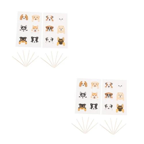 Garneck 2 Sätze Geburtstagskuchen-plugin Hund Kuchen Kuchendeckel Kuchendekor Gastgeschenke Für Hunde Hundegeburtstagsstütze Kuchen Für Hunde Papier 36 Stücke * 2 Garneck 2 Sätze Geburtstagskuchen-plugin Hund Kuchen Kuchendeckel Kuchendekor Gastgeschenke Für Hunde Hundegeburtstagsstütze Kuchen Für Hunde Papier 36 Stücke * 2 von Garneck
