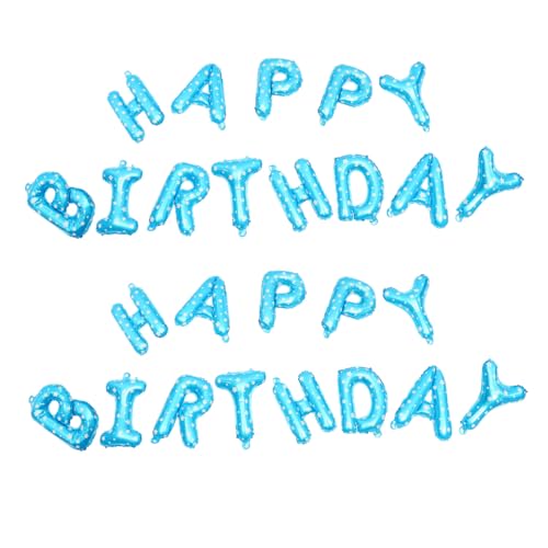 Garneck Folienballon Kindergeburtstag Deko 2 Sets Happy Birthday Ballons Blaue Geburtstagsdekoration Für Jungen Und Ädchen Folienballons Für Festliche Anlässe Und Geburtstagsfeiern Ballons Geburtstag Garneck Folienballon Kindergeburtstag Deko 2 Sets Happy Birthday Ballons Blaue Geburtstagsdekoration Für Jungen Und Ädchen Folienballons Für Festliche Anlässe Und Geburtstagsfeiern Ballons Geburtstag von Garneck