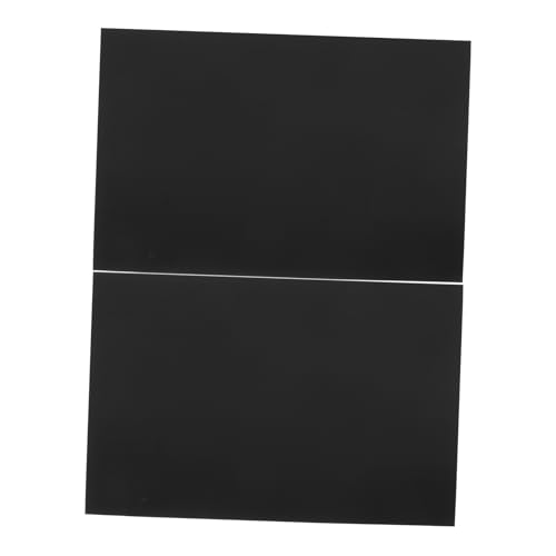 Garneck 2 Stück Gravierte bedruckte Aluminiumplatte farbige Zellophanfolie Folienpapier zum Basteln metallischer Glitzerkarton Cellophan glitzerndes permanentes Vinyl Black Garneck 2 Stück Gravierte bedruckte Aluminiumplatte farbige Zellophanfolie Folienpapier zum Basteln metallischer Glitzerkarton Cellophan glitzerndes permanentes Vinyl Black von Garneck