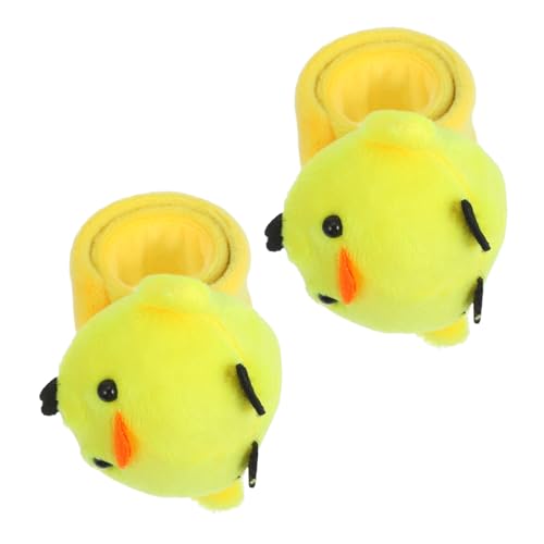 Garneck 2 Stück Kleines Huhn-Armband Party lustige Geschenkideen Stofftier-Schlagarmbänder in Loser Schüttung gefülltes Schlagarmband Animal-Slap-Armband Plüsch Garneck 2 Stück Kleines Huhn-Armband Party lustige Geschenkideen Stofftier-Schlagarmbänder in Loser Schüttung gefülltes Schlagarmband Animal-Slap-Armband Plüsch von Garneck