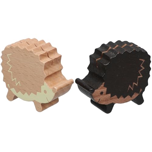 Garneck 2 Stück Nachrichtenkasten Aus Holz Karte Ort Kartenhalter Für Den Tisch Stand Hochzeit Klein Gruß Valentinstag Etikett Party Kalk Tischschildhalter Name Büfett Bildhalter Hölzern von Garneck
